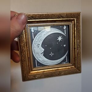Killstar Gold Frame with Silver Moon Art